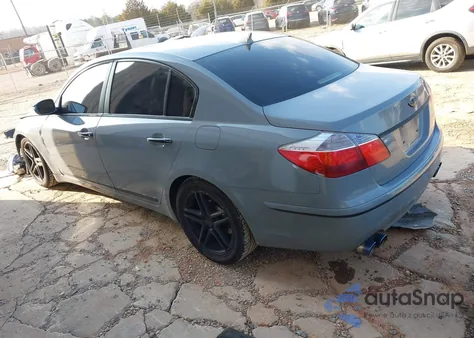 2011 Hyundai Genesis 4.6 из США, поврежденный, VIN KMHGC4DF9BU121998